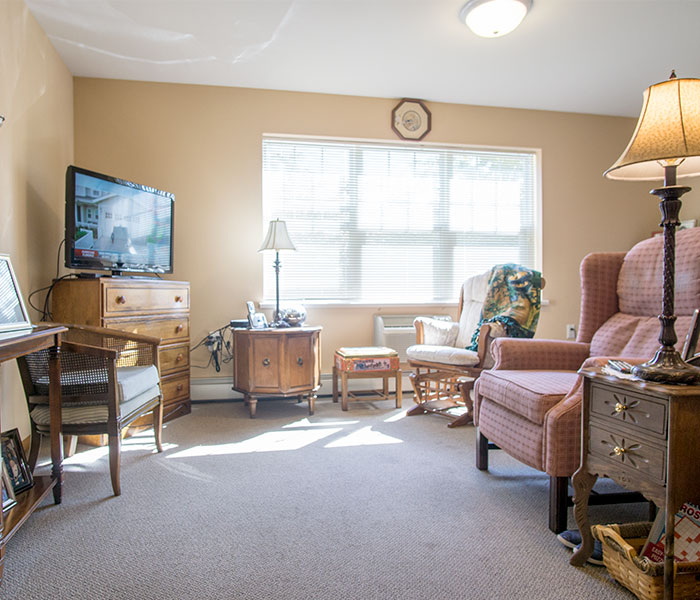 Arbor Village assisted living unit interior